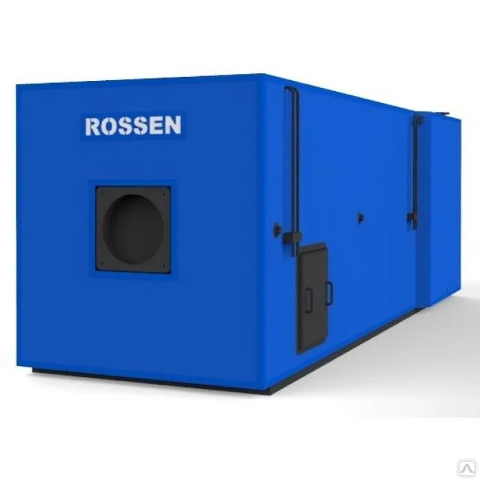 Котел водогрейный промышленный ROSSEN RSM 11000 (горизонтальный) Котельная автоматика